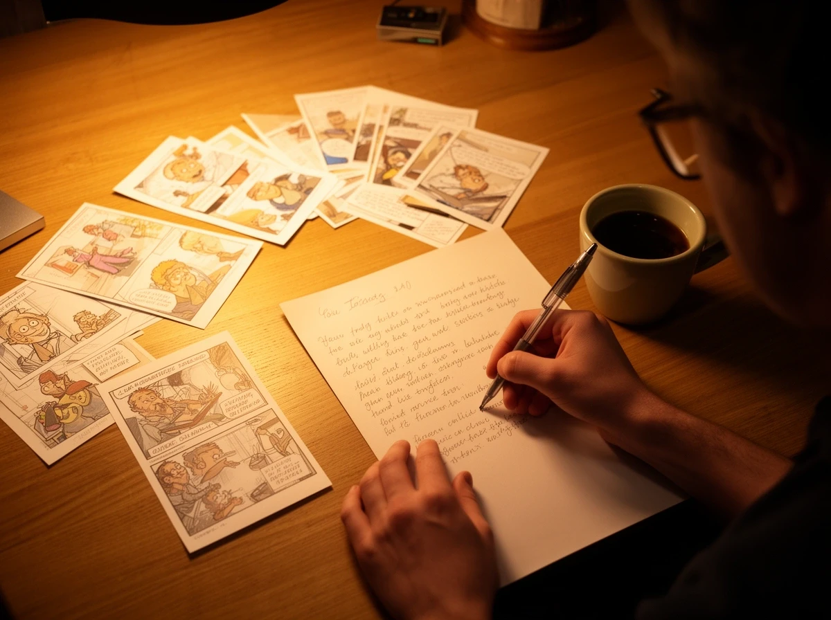 ストーリーを構築するプロセス — ノートとアイデア